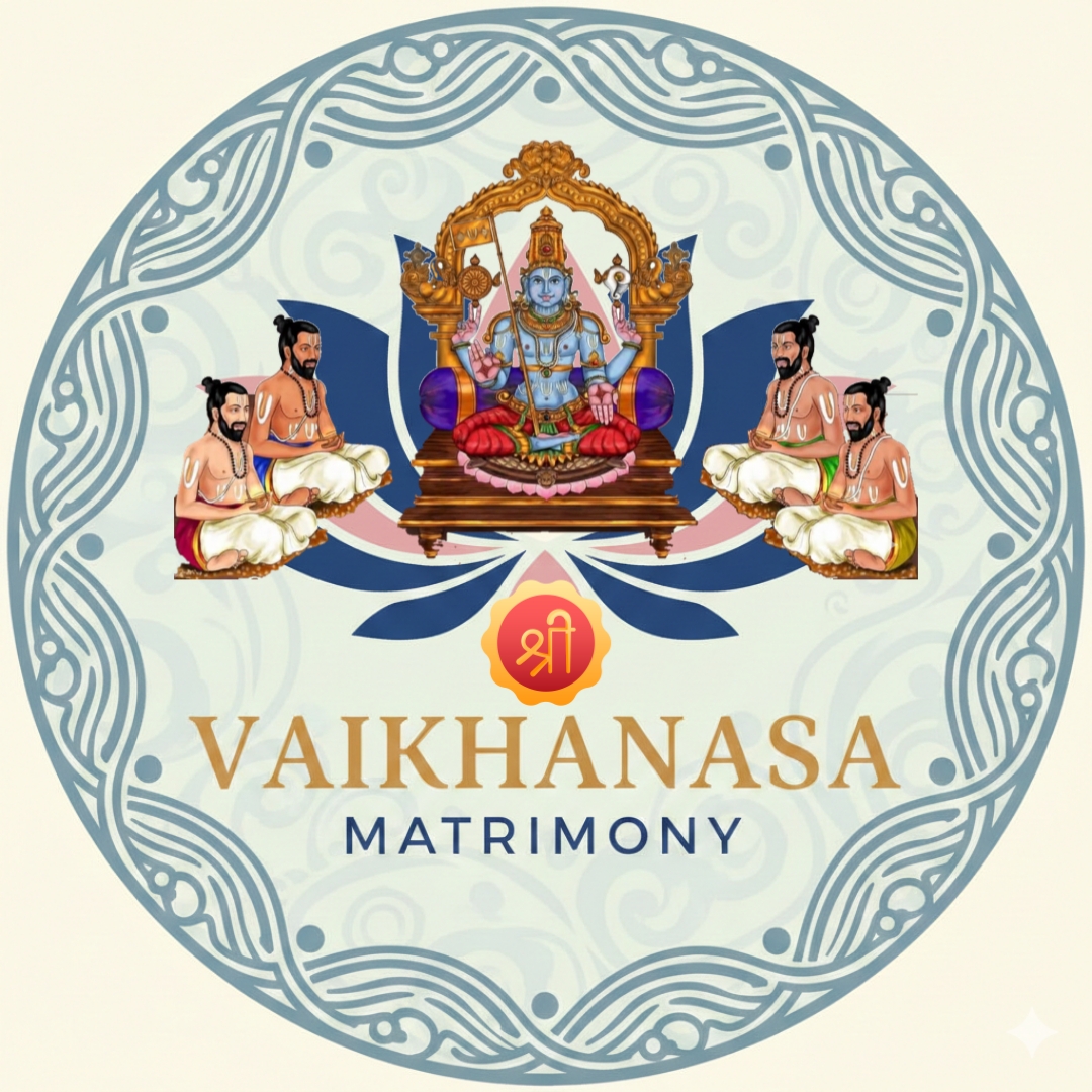 Vaikhanasa Matrimony logo